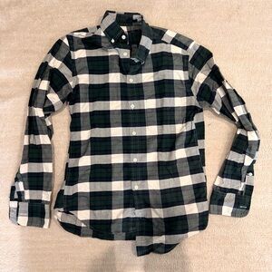 J. Crew Men’s Plaid Button-Down Shirt